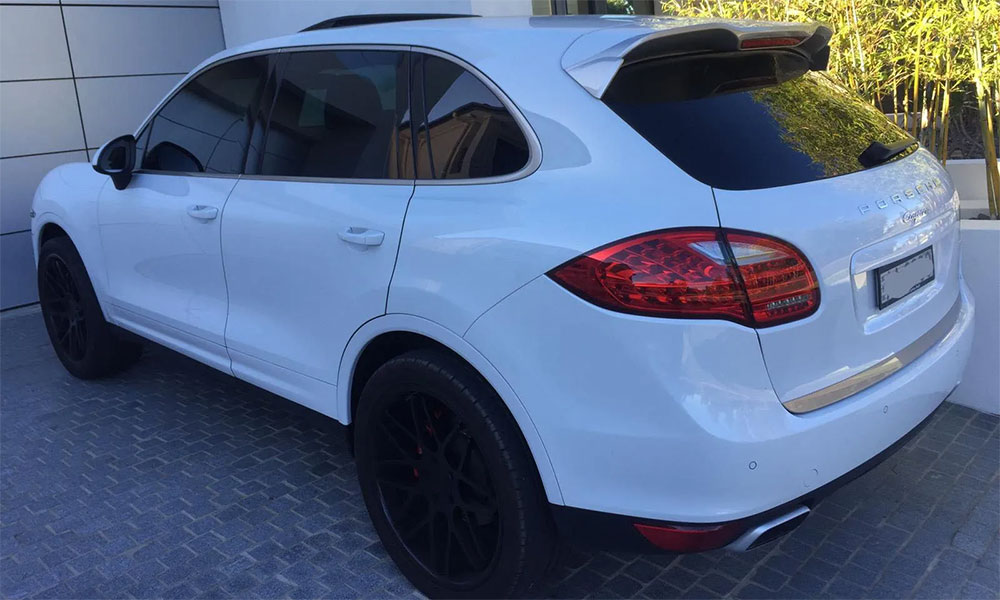 smash and grab tinting porsche