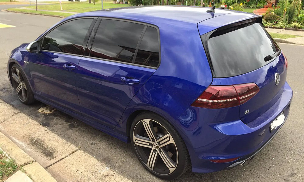 car window tinting vw r series